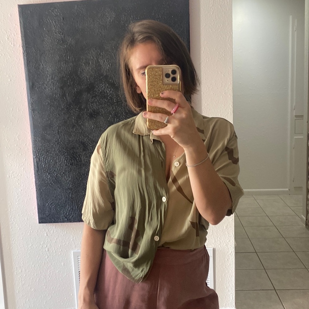 Jungle vibe, All Saints, Short sleeve button up